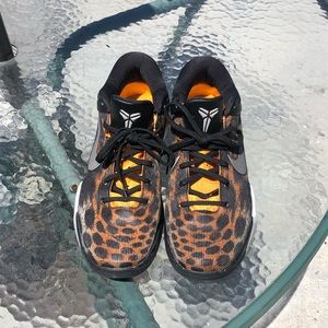 SOLD Nike Kobe 6 Cheetah Leopard basketball shoes
